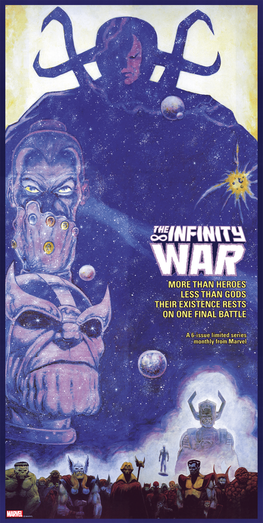 THE INFINITY WAR by Jim Starlin - On Sale INFO!
