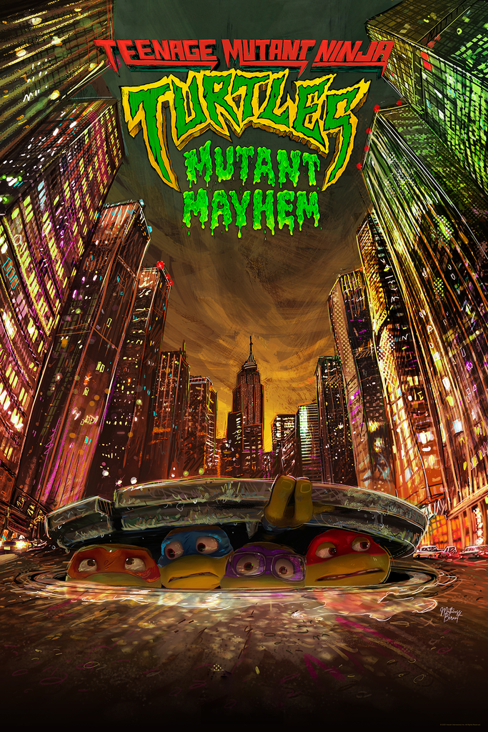 Teenage Mutant Ninja Turtles: Mutant Mayhem Poster Pack Defenders of NYC 61  x 91 cm (4)