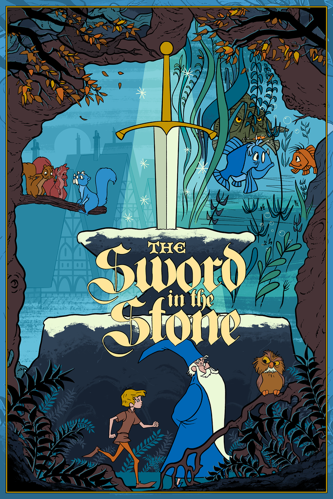 THE SWORD IN THE STONE by Matt Griffin & 20,000 LEAGUES UNDER THE SEA by Karl Fitzgerald - On Sale INFO!