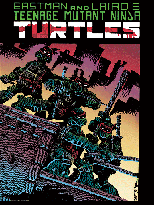 BNG X ISH: TMNT ISSUE #1 & #2 Prints & 3D Lenticular - On Sale INFO!