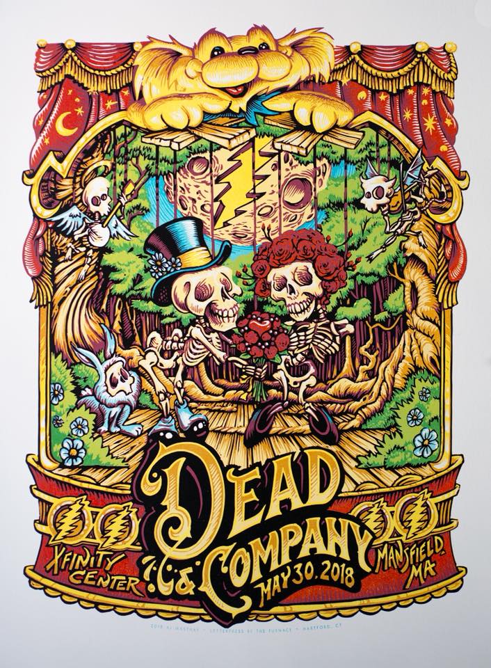 DEAD & COMPANY - MANSFIELD, MA by AJ Masthay On Sale Info!