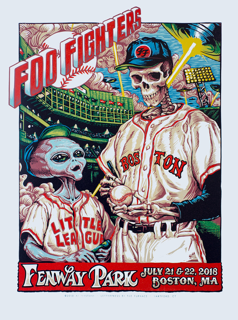 DEAD & COMPANY SUMMER TOUR / FOO FIGHTERS FENWAY PARK by AJ Masthay