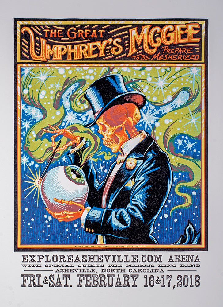 UMPHREY'S MCGEE + THE SOOTHSEER by AJ Masthay On Sale Info!