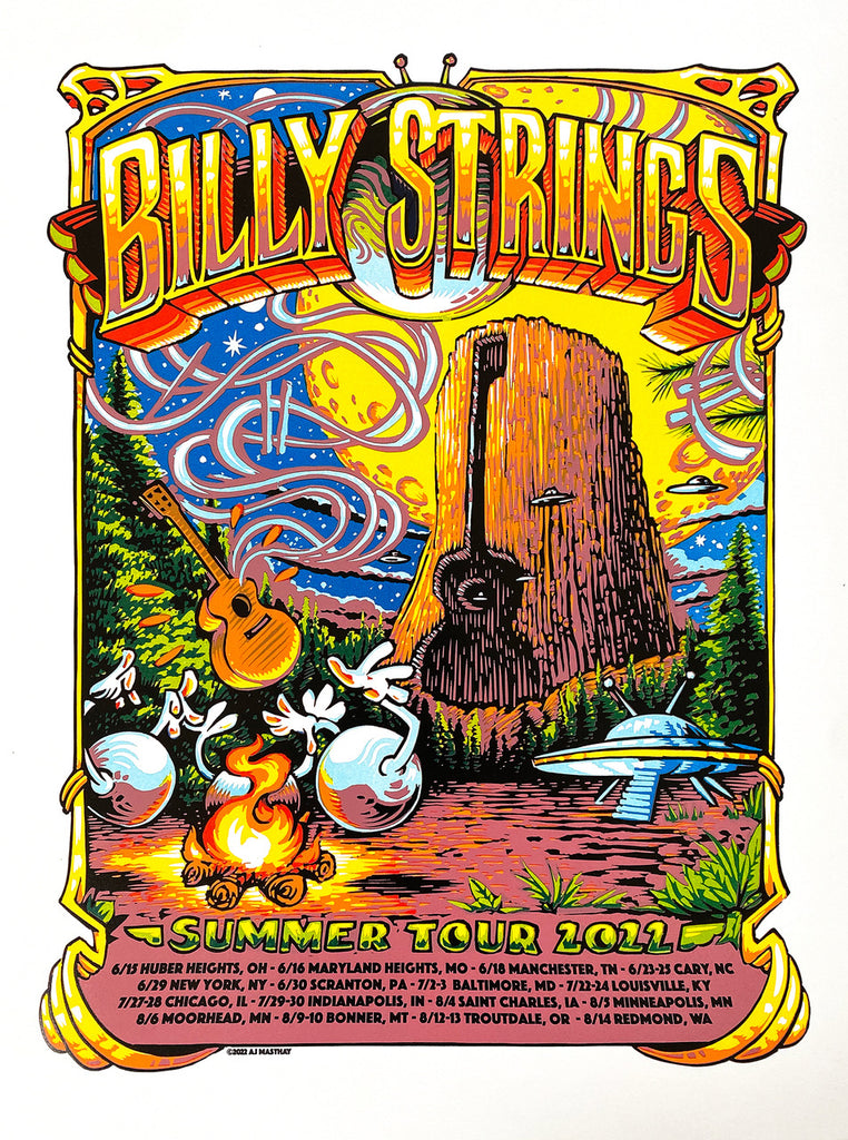 BILLY STRINGS SUMMER TOUR 2022 & THE BLACK KEYS - LAS VEGAS by AJ Masthay - On Sale INFO!