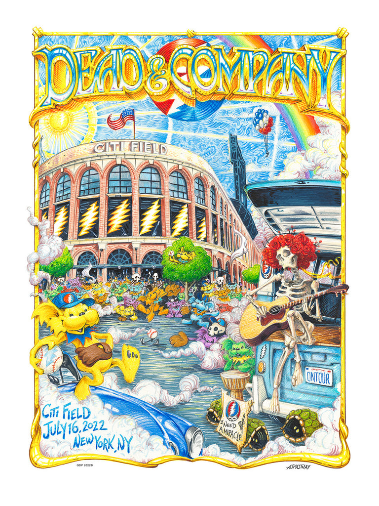 DEAD & CO. Citi Field by AJ Masthay The Art News Paper