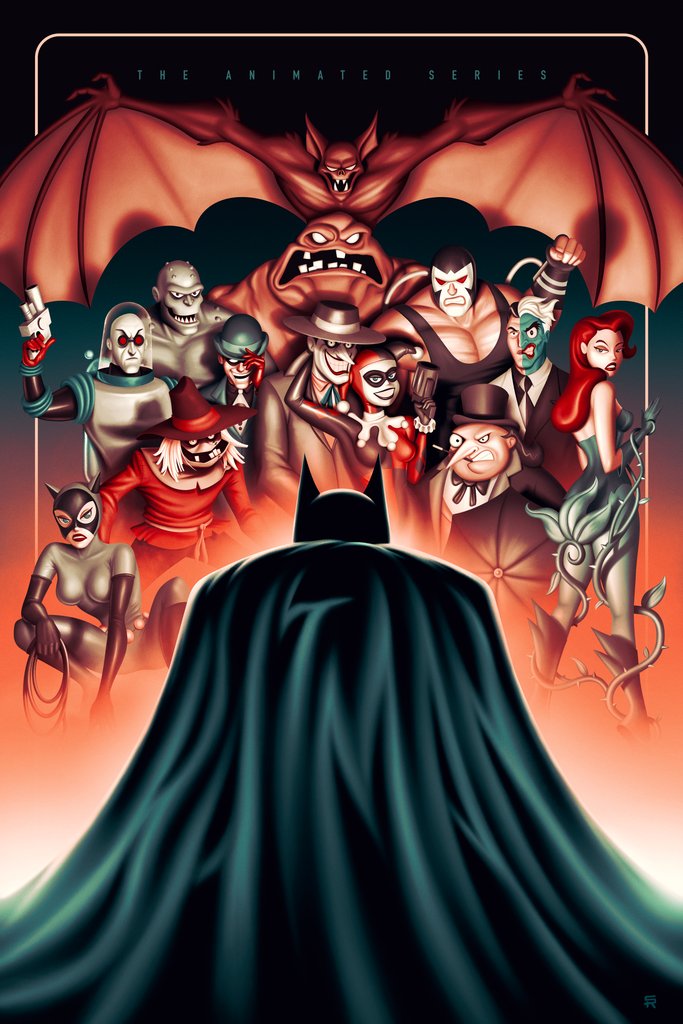 Steve Reeves Batman The Animated Series Bottleneck Art Gallery