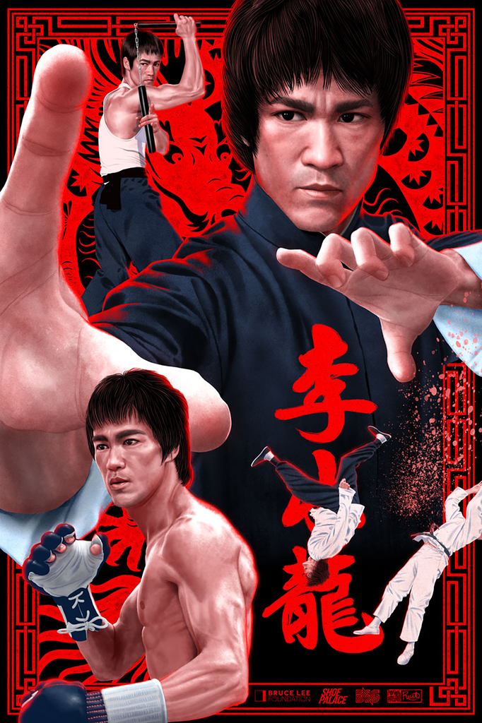 BRUCE LEE - Charity Print Release by Jason Raish - On Sale INFO!