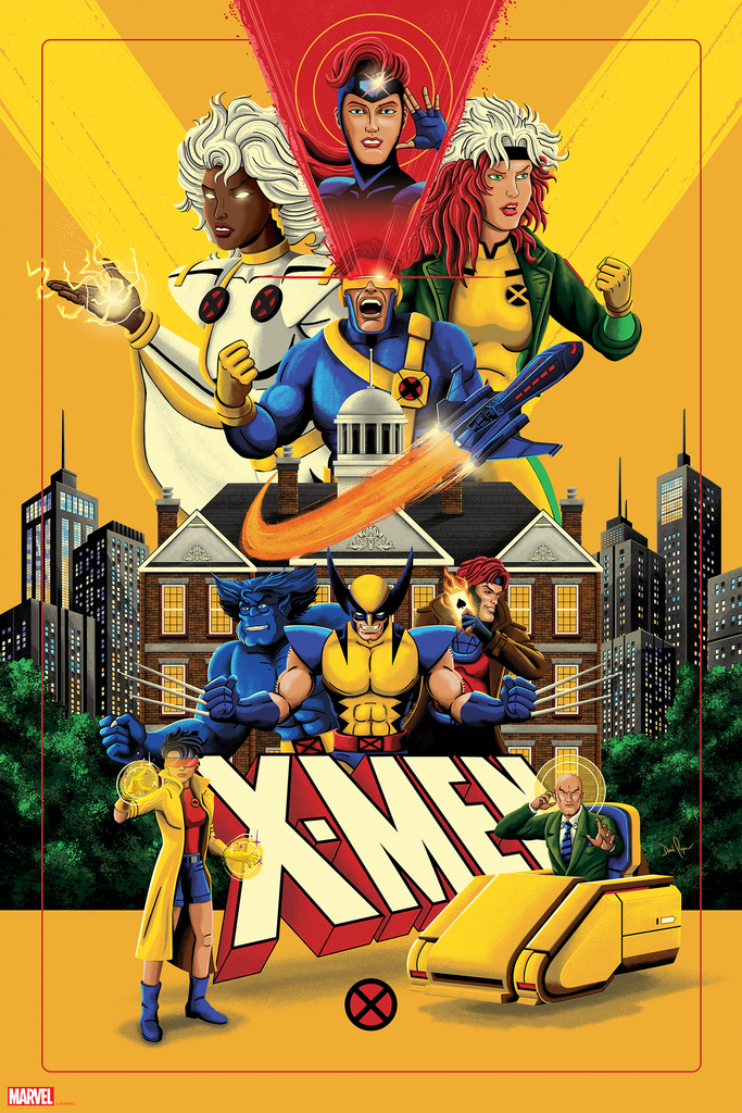 Bottleneck Gallery XMen The Animated Series by Derek Payne HiDef