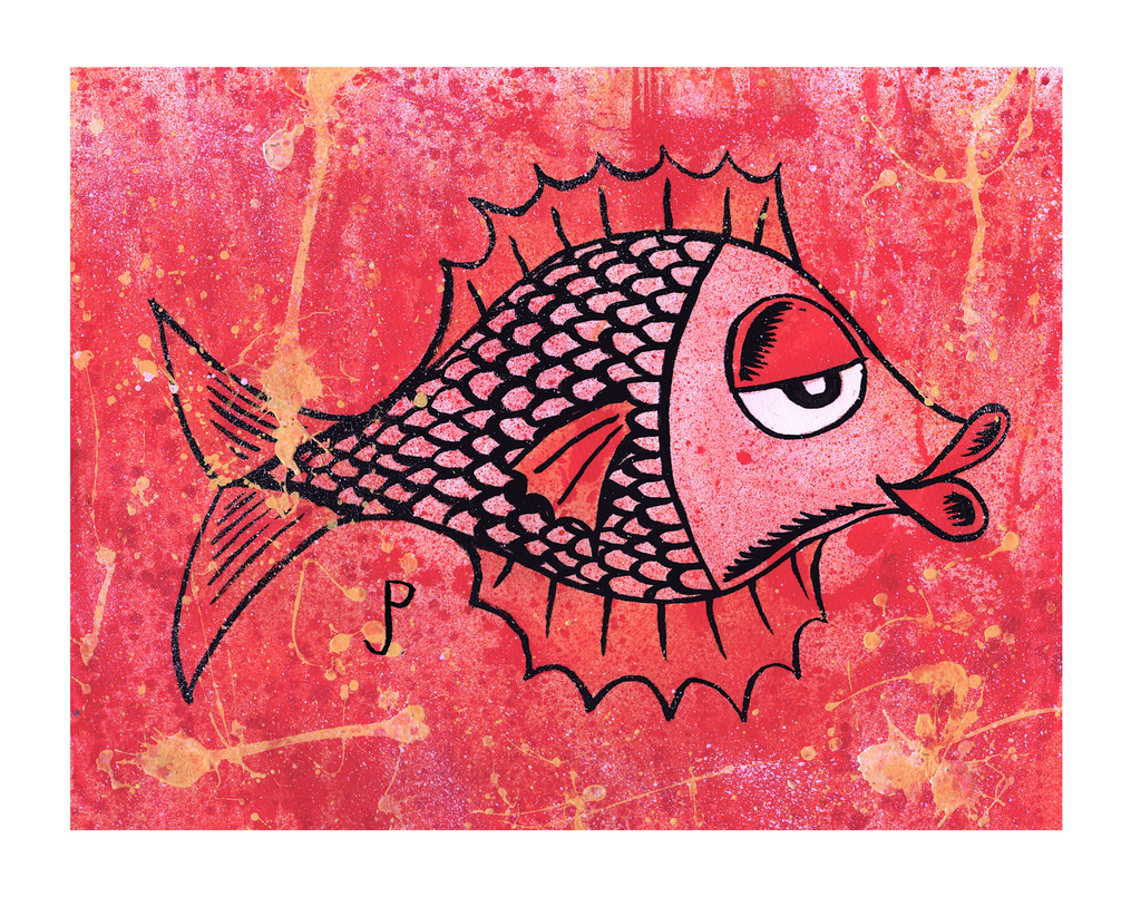 FIRE & ICE FISH Collaboration Prints by Jim Pollock & Joey Feldman On Sale Info!
