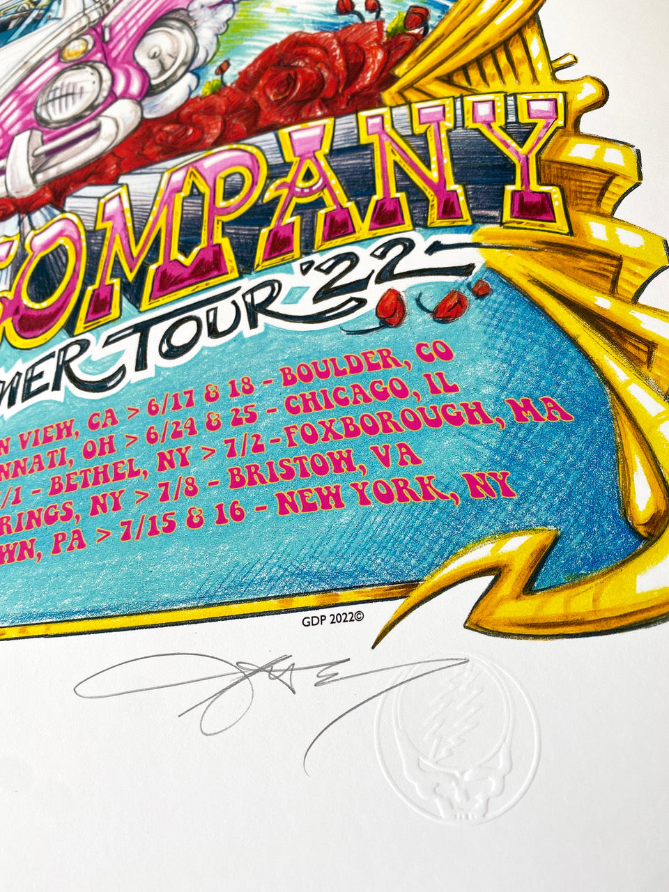 AJ Masthay "Dead & Co. - VIP Summer Tour 2022"