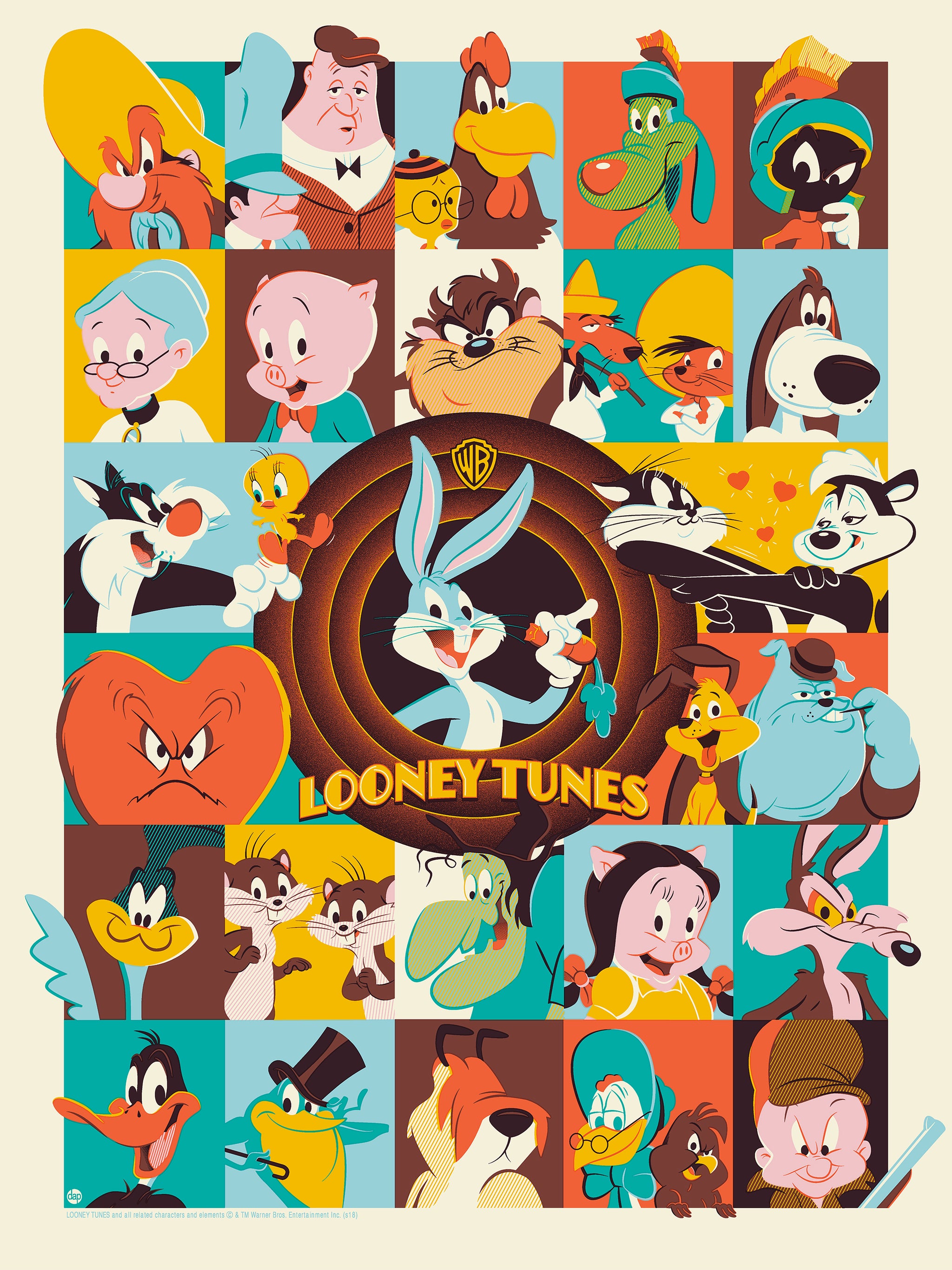 Dave Perillo Looney Tunes Bottleneck Art Gallery