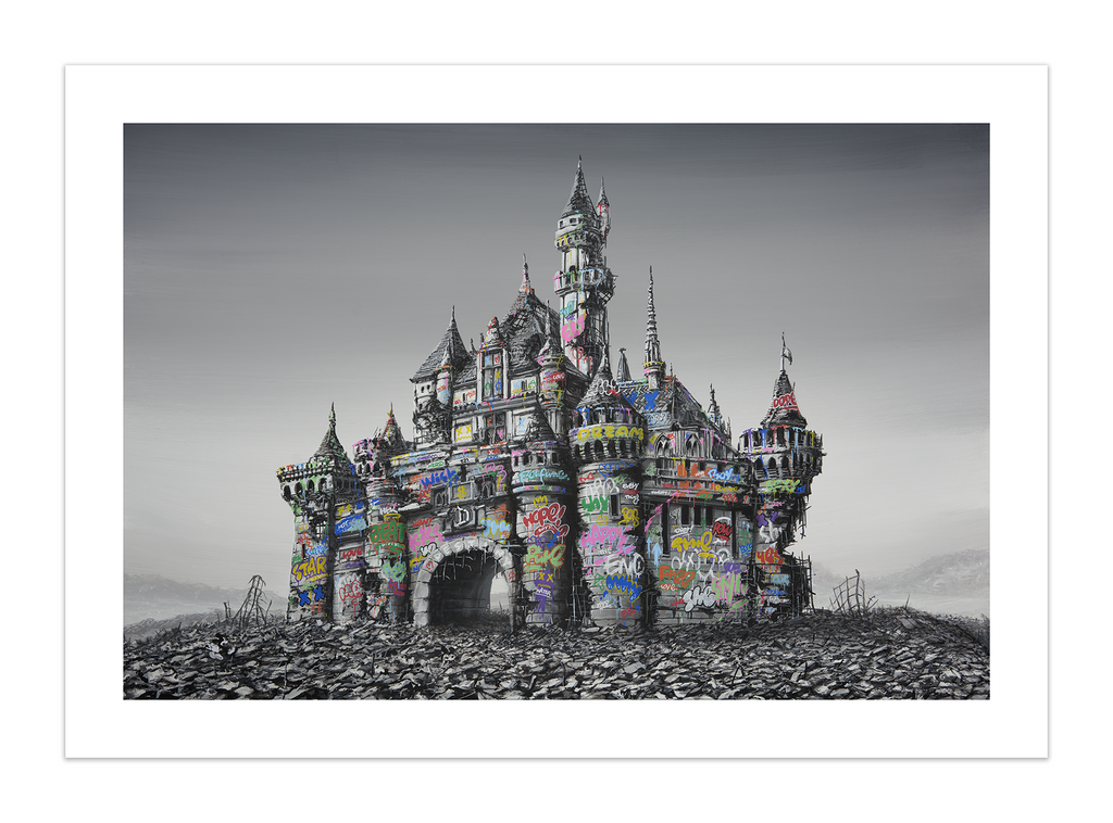 Jeff Gillette x Roamcouch - CASTLE RUINS & RUINED SIGN - LOTTERY 