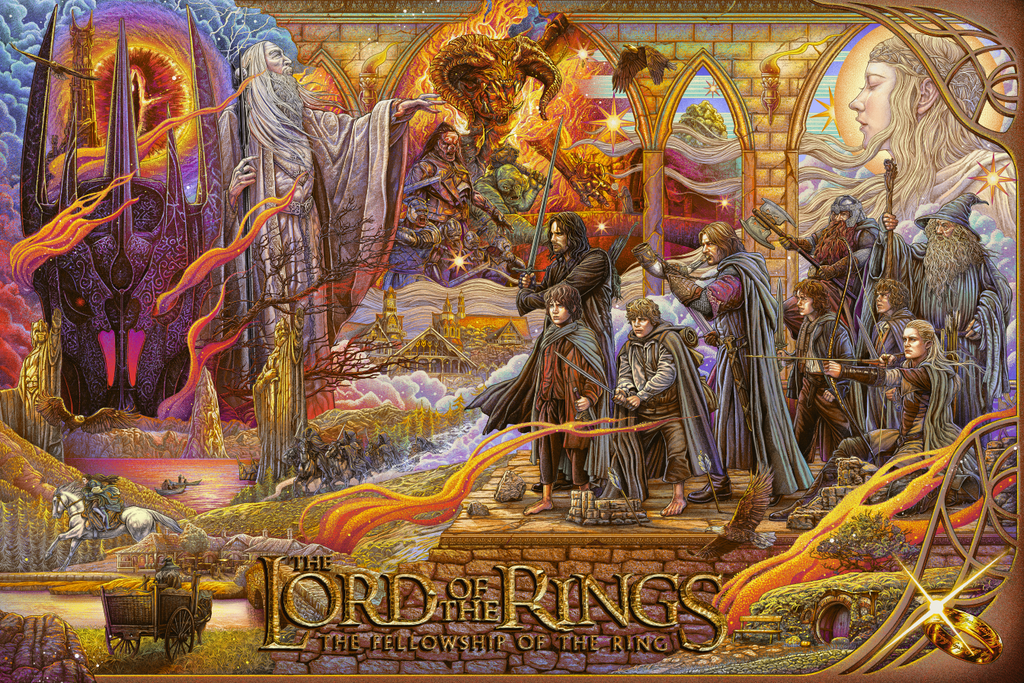 LOTR: THE FELLOWSHIP OF THE RING by Ise Ananphada, WATCHMEN by Patrik Svensson & PREDATOR by Godmachine On Sale Info!