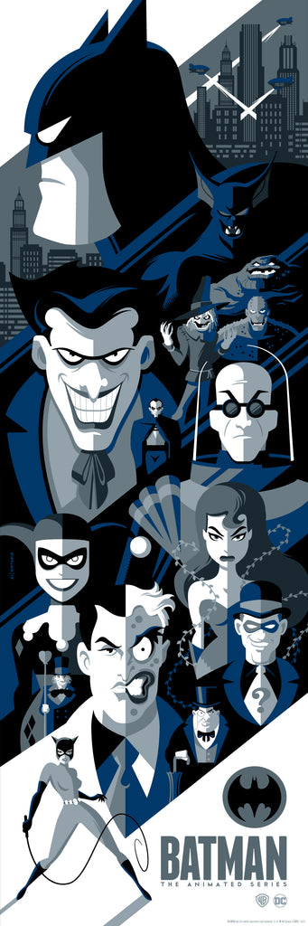 BATMAN: THE ANIMATED SERIES by Tom Whalen & A NIGHTMARE ON ELM STREET ...