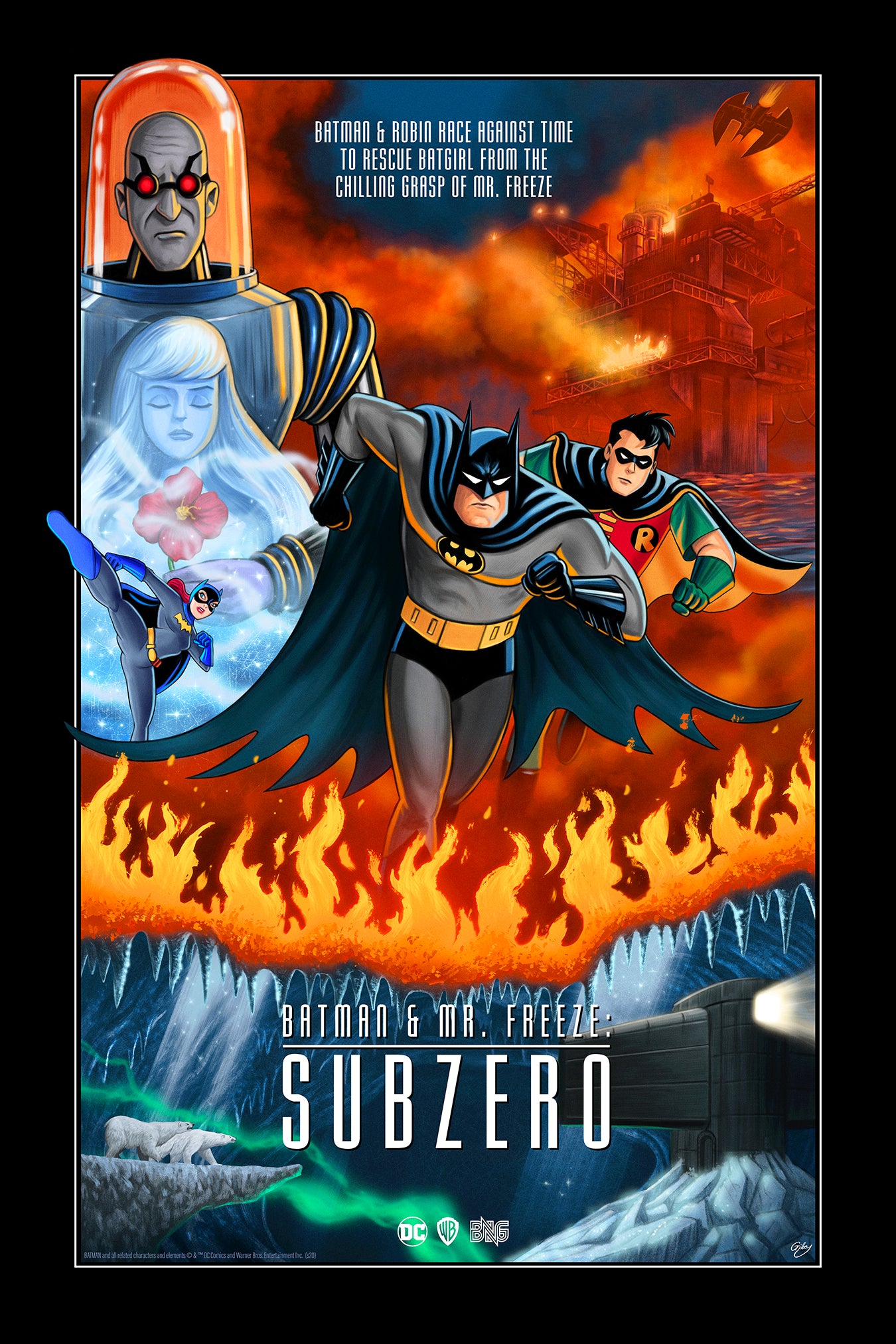 Sam Gilbey Batman And Mr Freeze Subzero Bottleneck Gallery 5125