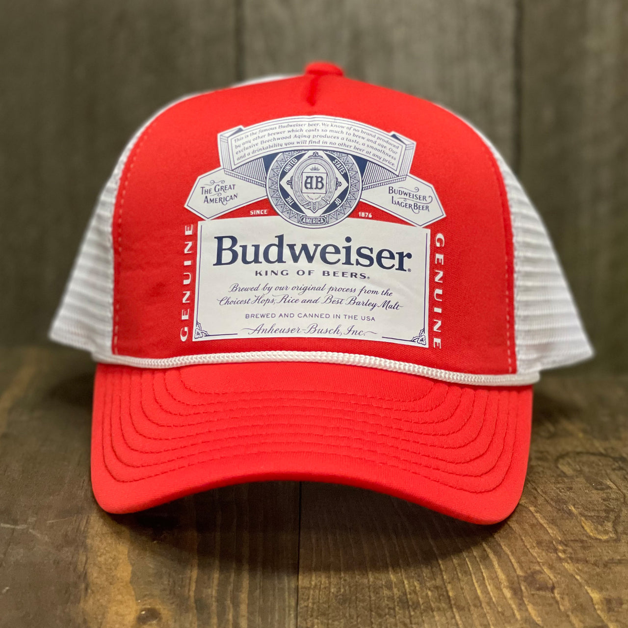 Busch Light Hat - Busch Light Fishing Hat - Foam Trucker Hat - Snapbac
