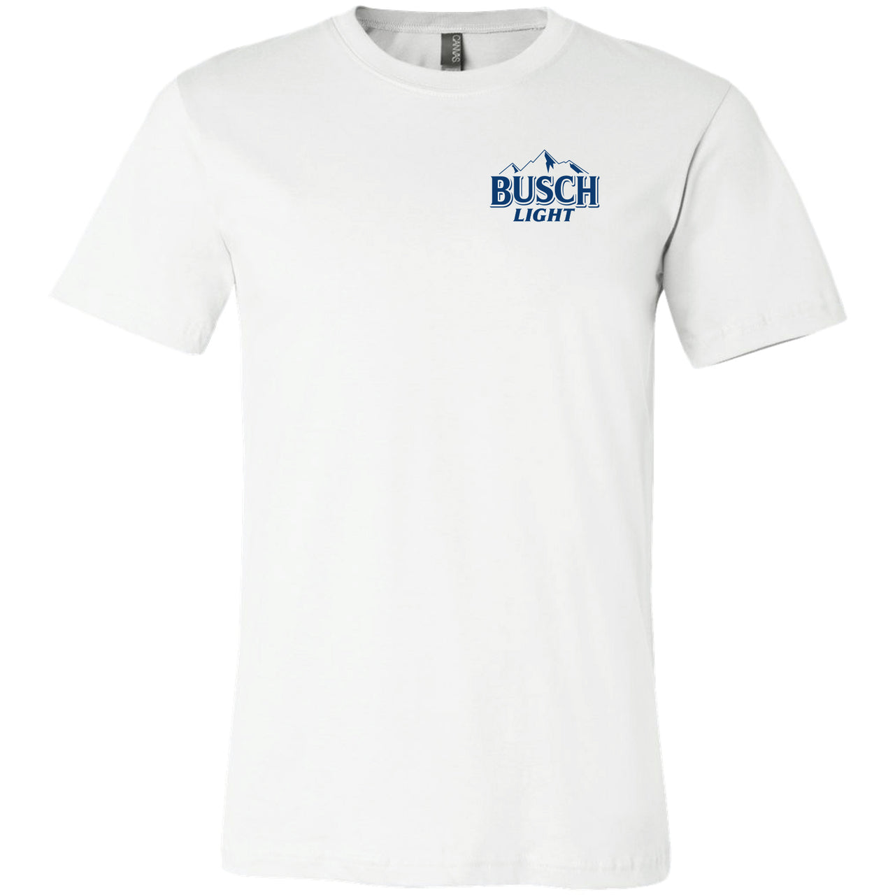 Adult Brew City Busch Light Bass Label T-Shirt