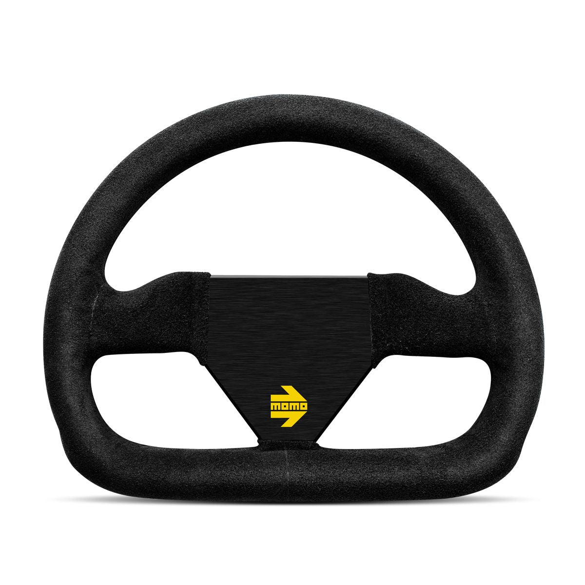 MOMO MOD.88 Black Suede Steering Wheel - Black Market UTV