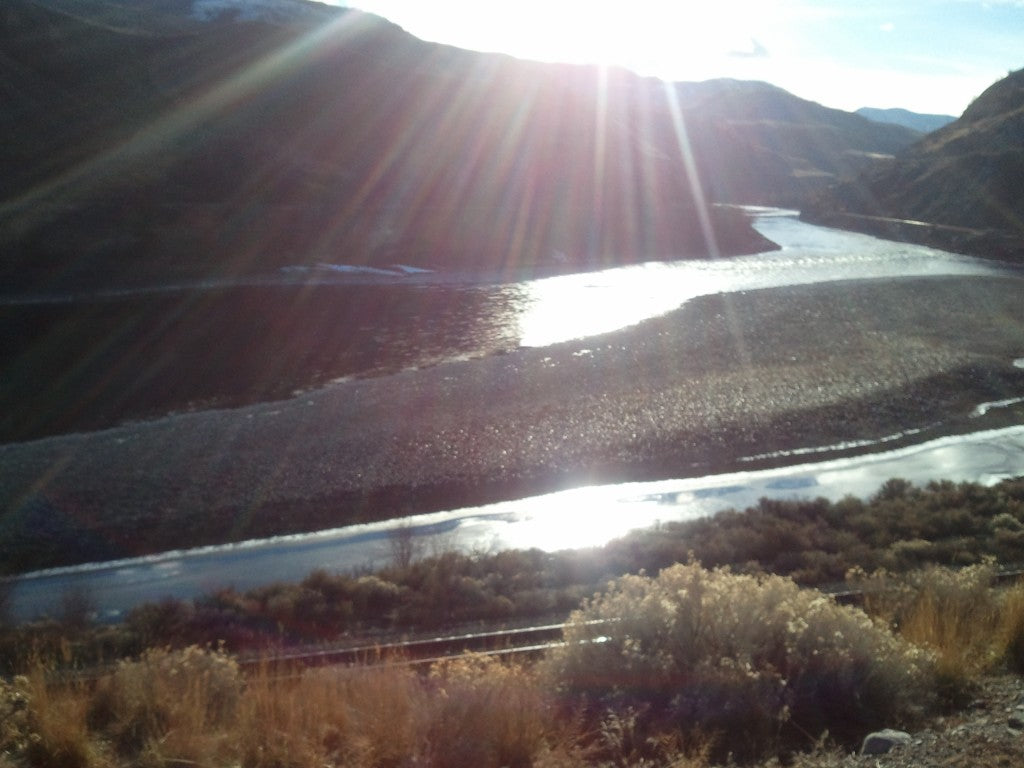 View from highway 1 on the way to 100 mile house