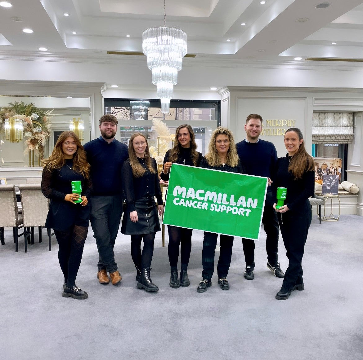 Macmillan Team Photo Launch