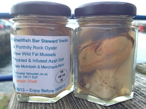 Shellfish Bar Steward Snacks - Fal Oysters & Mussels