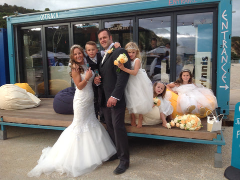 Ostraca Pop Up Wedding Venue for hire - Fal Oyster Ltd