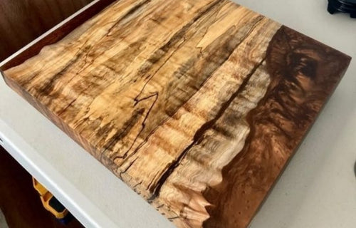 Live Edge Charcuterie Board