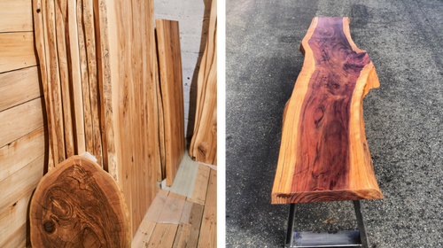 Wood Slabs for Live Edge Tables