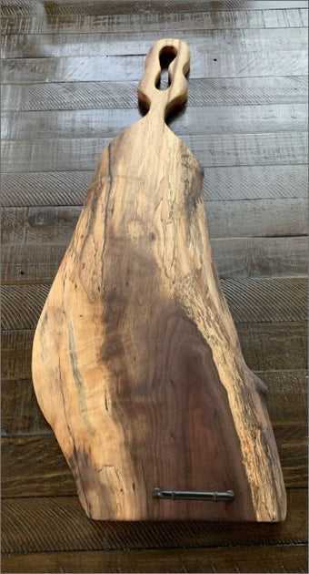 Live Edge Charcuterie Board/Serving Tray Non-Character Wood