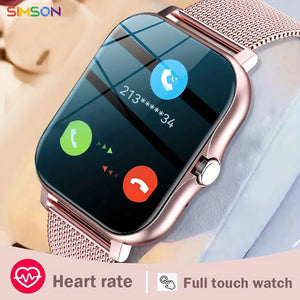 2023 SmartWatch Android Phone 1.44\" Full Touch Women Men - Shop Berakiah