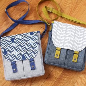 Campfire Messenger Bag Pattern – Noodlehead Sewing Patterns