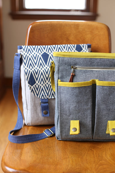 Campfire Messenger Bag Pattern – Noodlehead Sewing Patterns