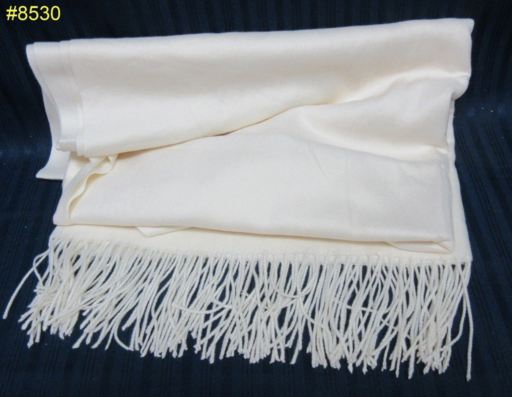 ivory cashmere shawl