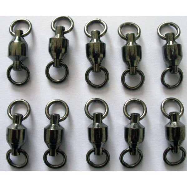 10 X Ball Bearing Swivels Size 7# For Game Fishing Tackle