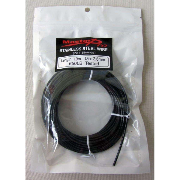 10M 70Lb-368Lb Fishing Steel Wire Line 7X7 Strands Trace Coating Wire –  Bargain Bait Box