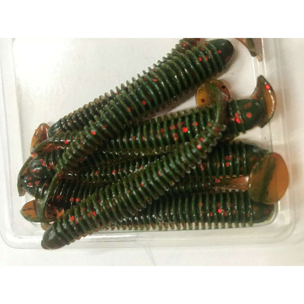 15x Soft Plastic Paddle Tail Grub 9.5cm Lure Fishing Tackle