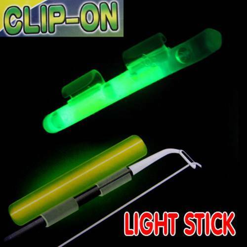 100pcs Bells / Clip with Glow Stick Holder Fishing Tackle