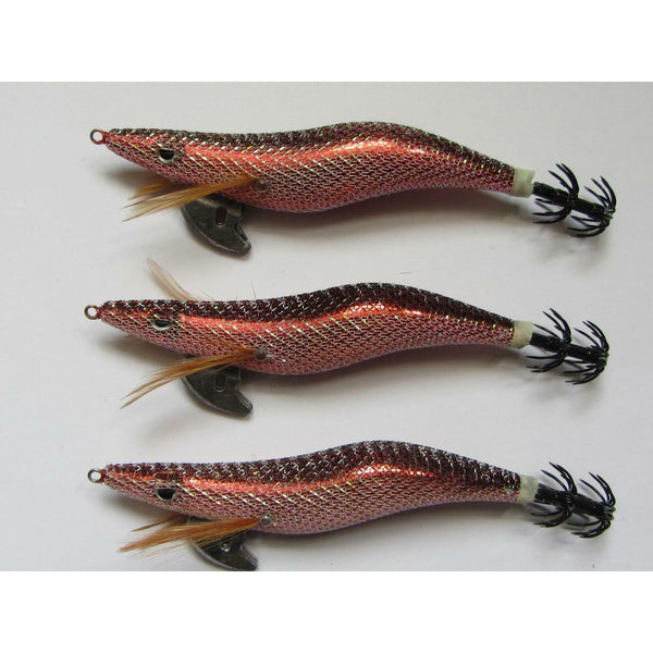 2pcs Premium Quality Squid Jig UV body Sizes 2.5,3.0,3.5 4#