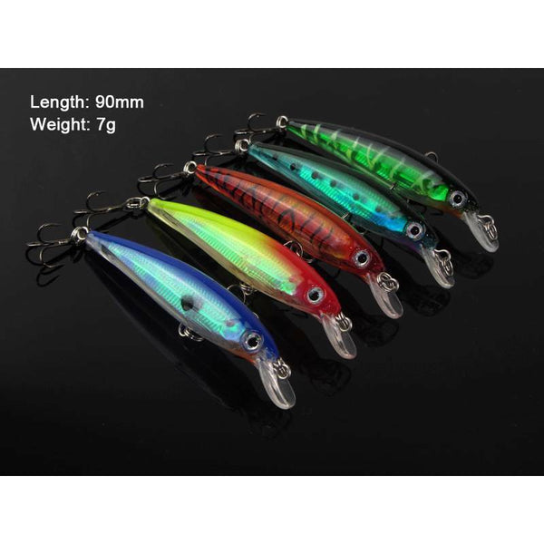 5 X Vibration Swimbait Weighted VIB Lures Fishing Tackle