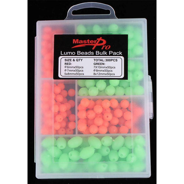 Sea Harvester Lumo Beads Green Large Soft Bulk