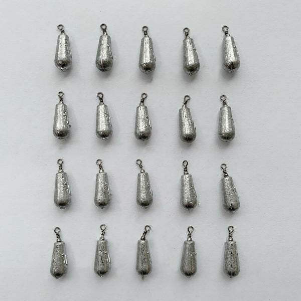 16pcs Pear Bomb Sinkers 1oz