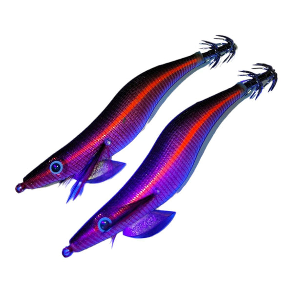 2pcs Premium Quality Squid Jig UV body Sizes 2.5,3.0,3.5 2#
