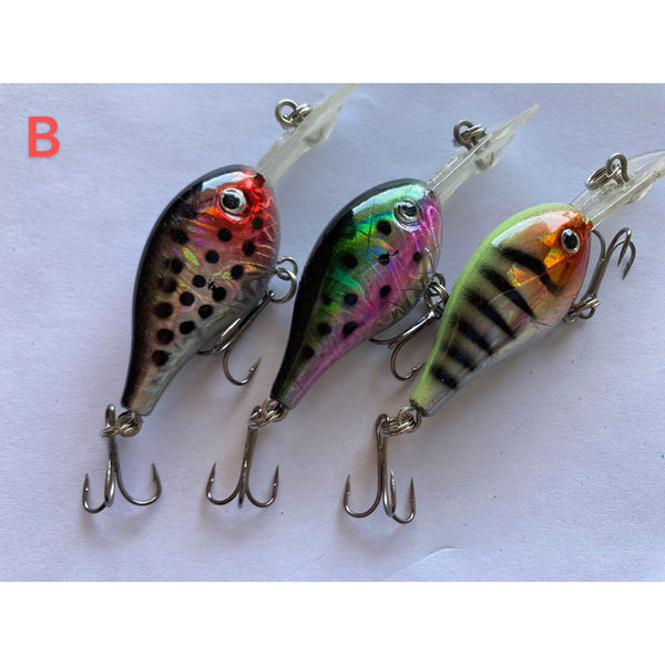 5 X Vibration Swimbait Weighted VIB Lures Fishing Tackle