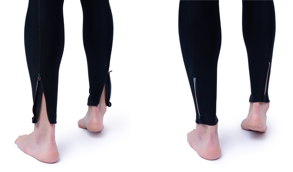 ANKLE ZIPPER FOR WINTER TIGHTS