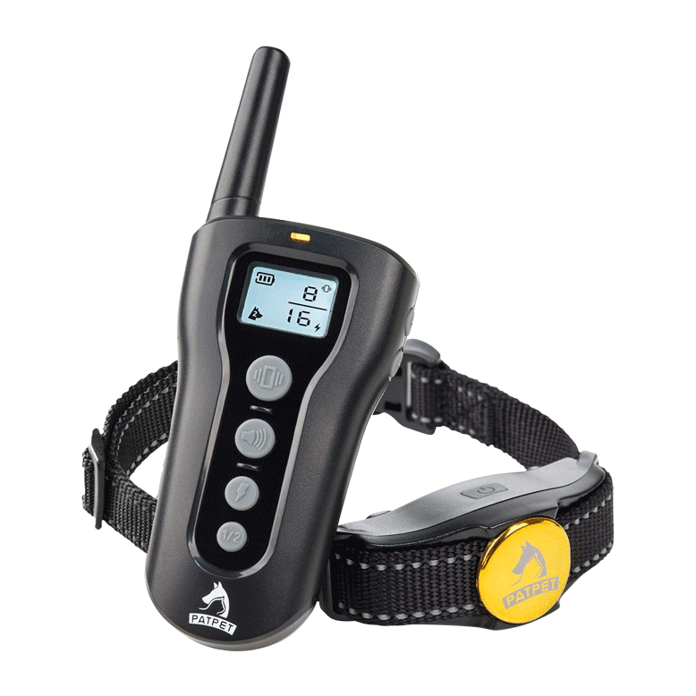 Patpet Dog Training Bark Collar WITH Remote - 300M Range - Sound, Vibr – Patpet Australia