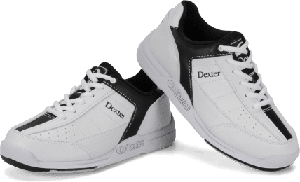Boys ten pin bowling shoes | Dexter Ricky 3 Black White Shoes