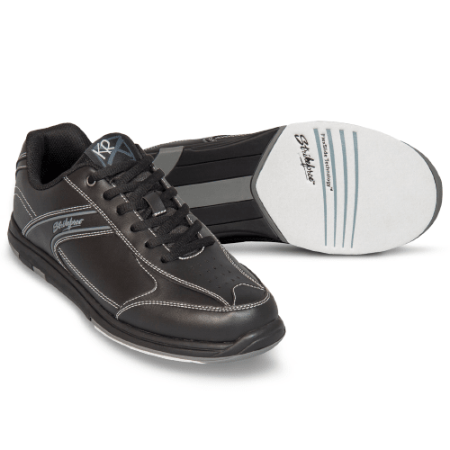 KR Strikeforce Flyer Black Tenpin Bowling Shoes for Men