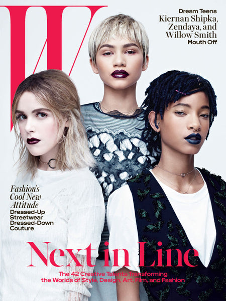 W Magazine April 2016 cover