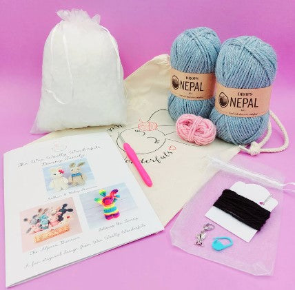 Contents of Crochet Kit