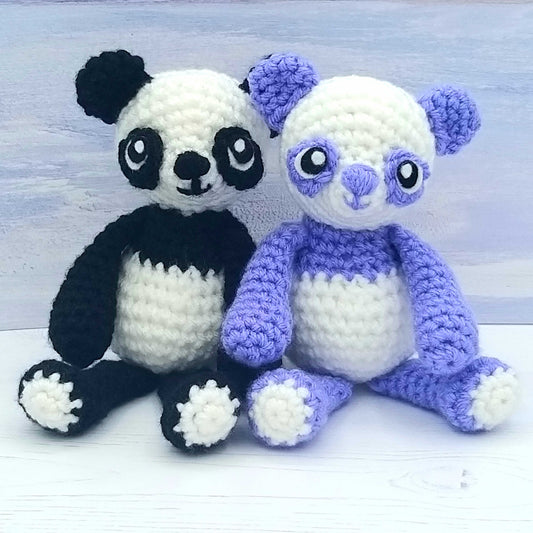 Baby Panda - Mini Crochet Kit – Wee Woolly Wonderfuls